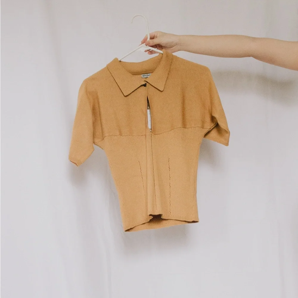 NWT Rachel Comey knit keyhole top - Picture 6 of 11